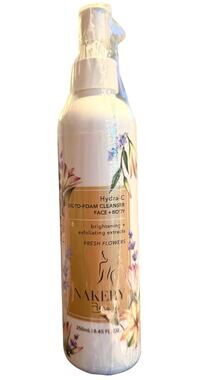 Nakery Beauty Hydra-C Oil-to-Foam Cleanser – Fresh Flowers8.45 fl oz New Sealed